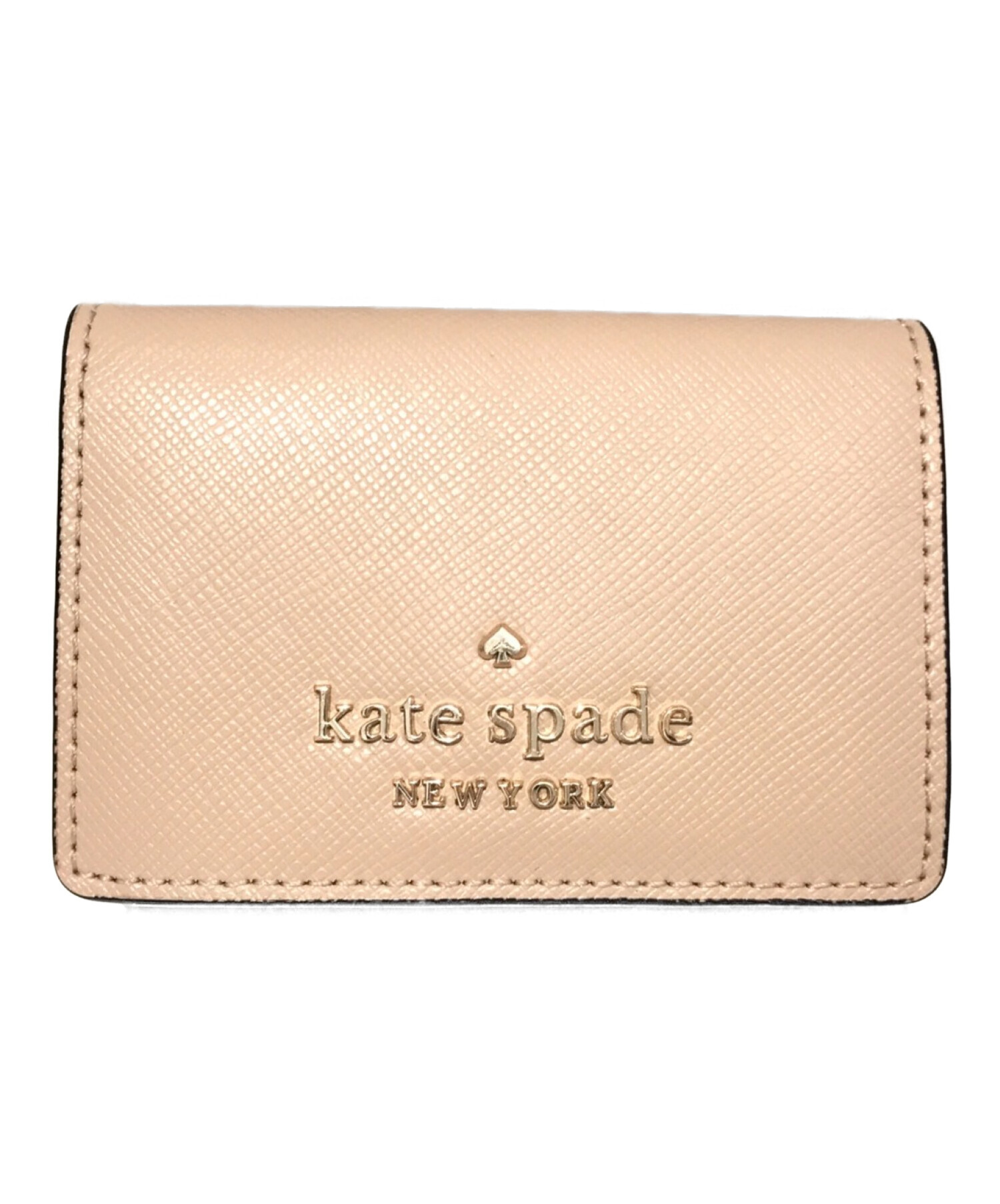 中古・古着通販】Kate Spade (ケイトスペード) 3つ折り財布 ベージュ