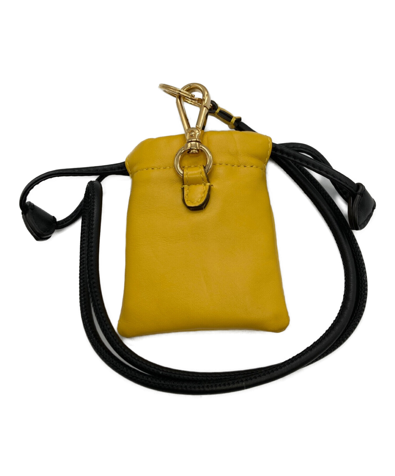 中古・古着通販】FENDI (フェンディ) フォンポーチ イエロー｜ブランド  
