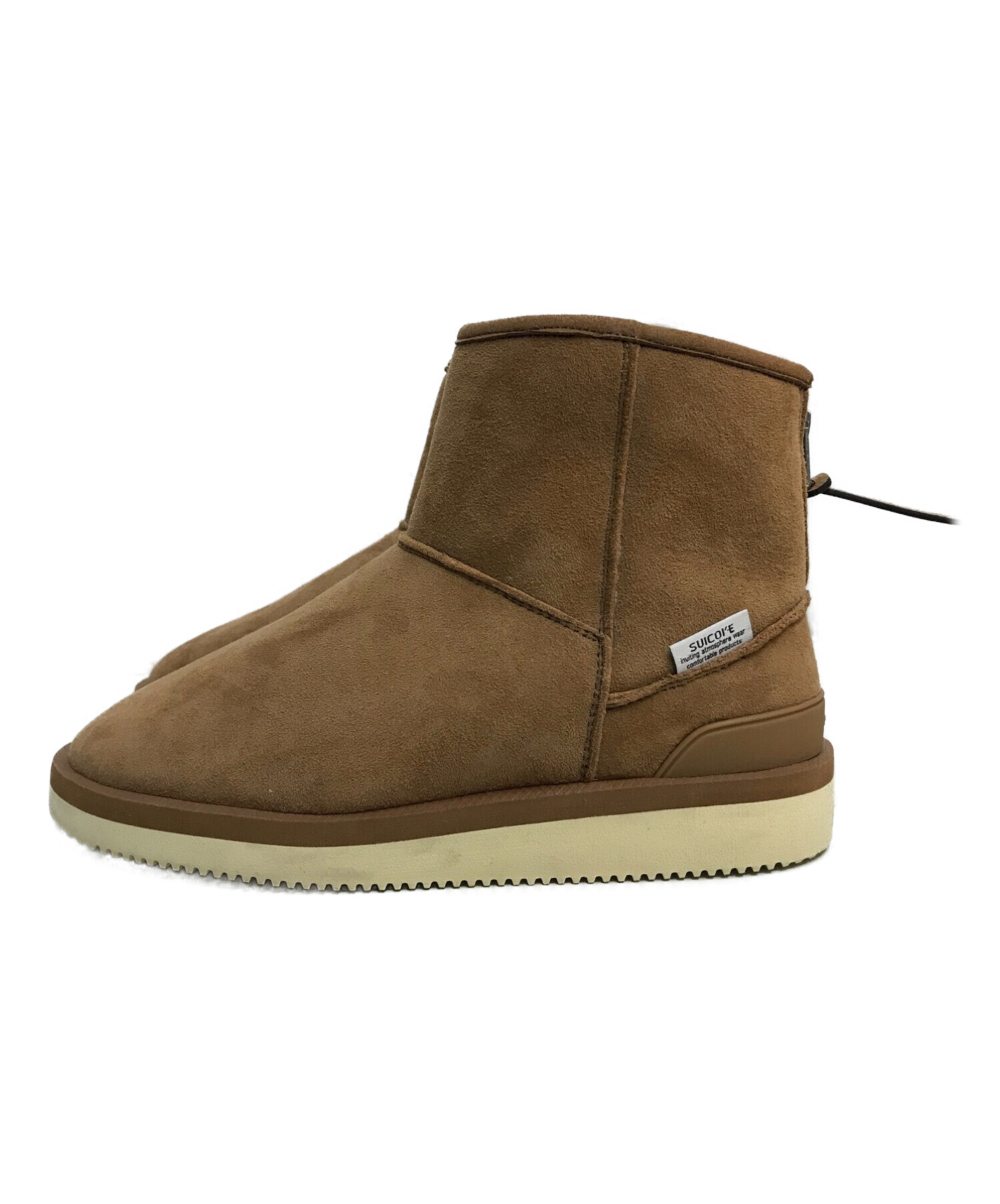 中古・古着通販】suicoke (スイコック) バックジップムートンブーツ 