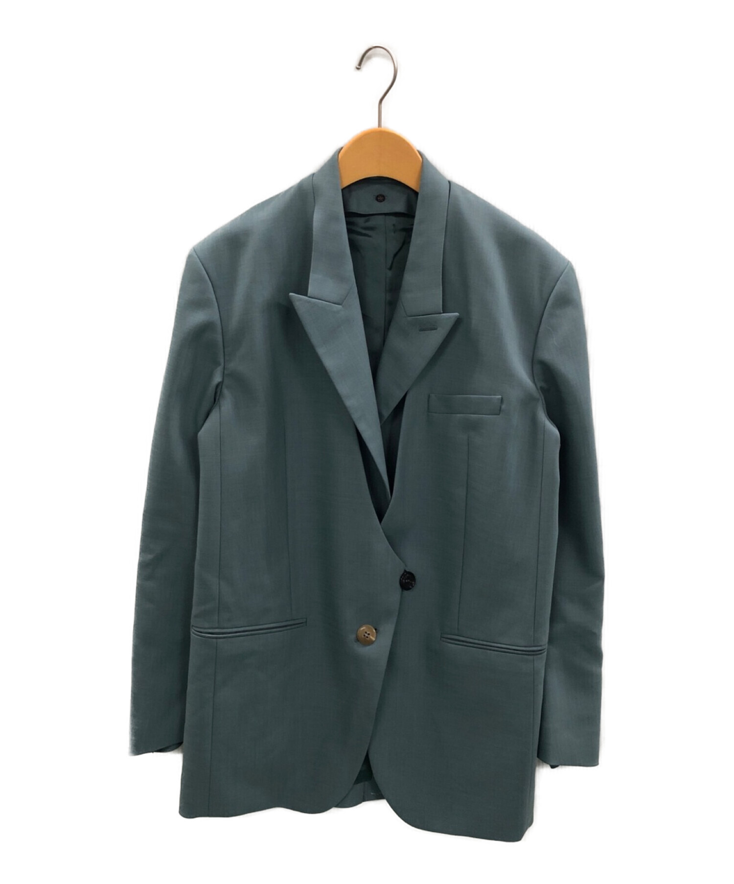 IRENE (アイレネ) Attached Collar Jacket ブルー サイズ:36