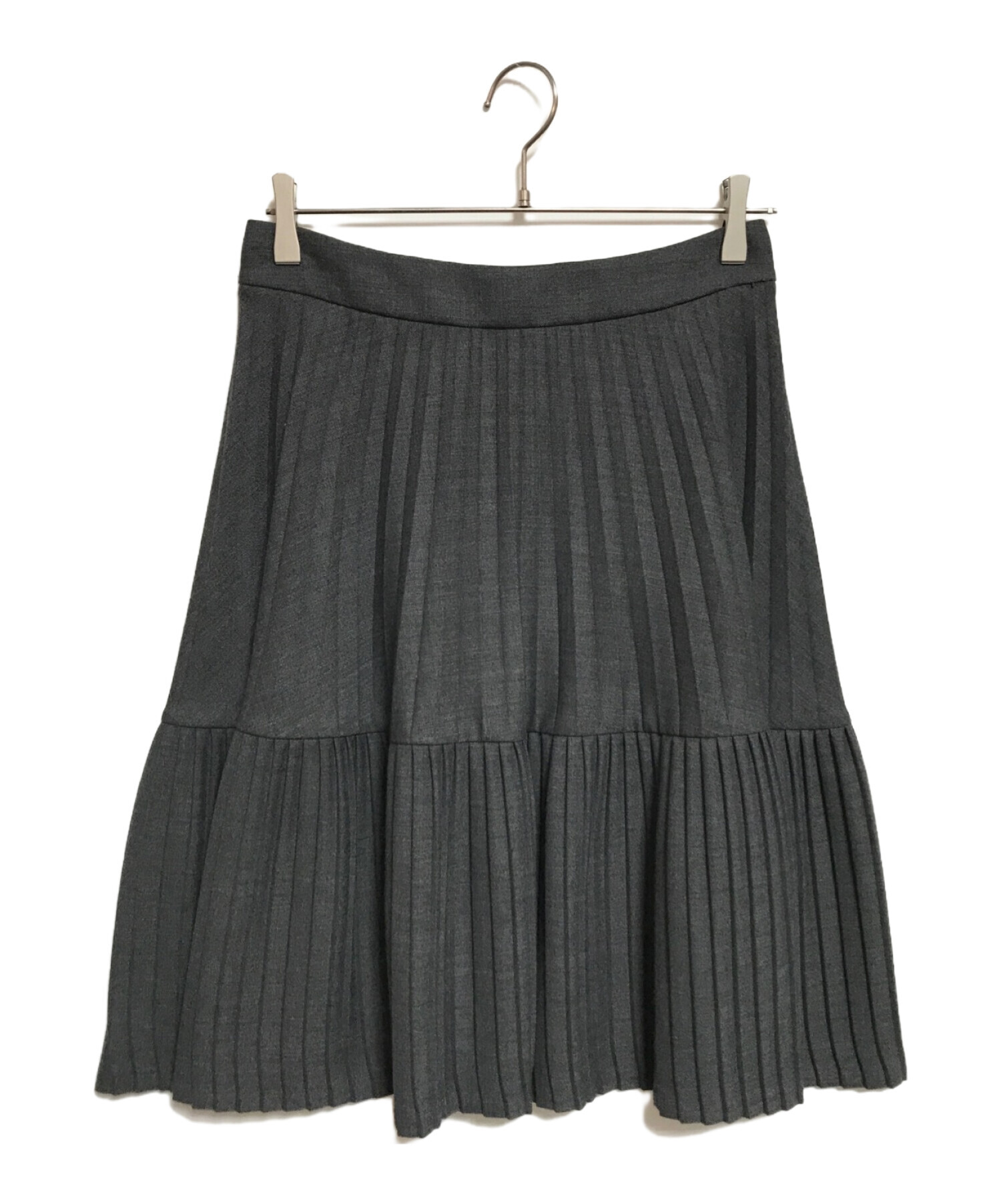 中古・古着通販】MARNI (マルニ) プリーツスカート グレー サイズ:M  