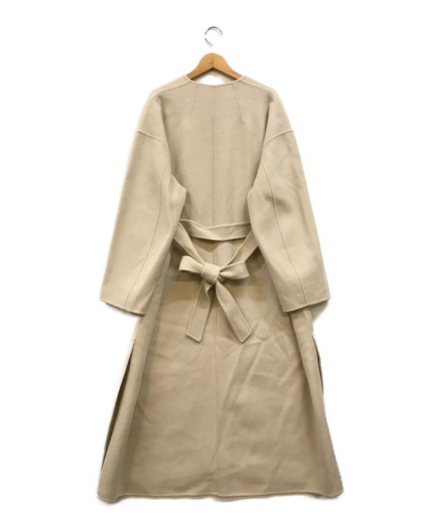 IENA MANTECO ダブルフェイスコート ベージュ 38