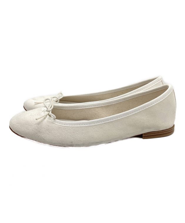 中古・古着通販】repetto (レペット) バレエシューズ ホワイト サイズ 