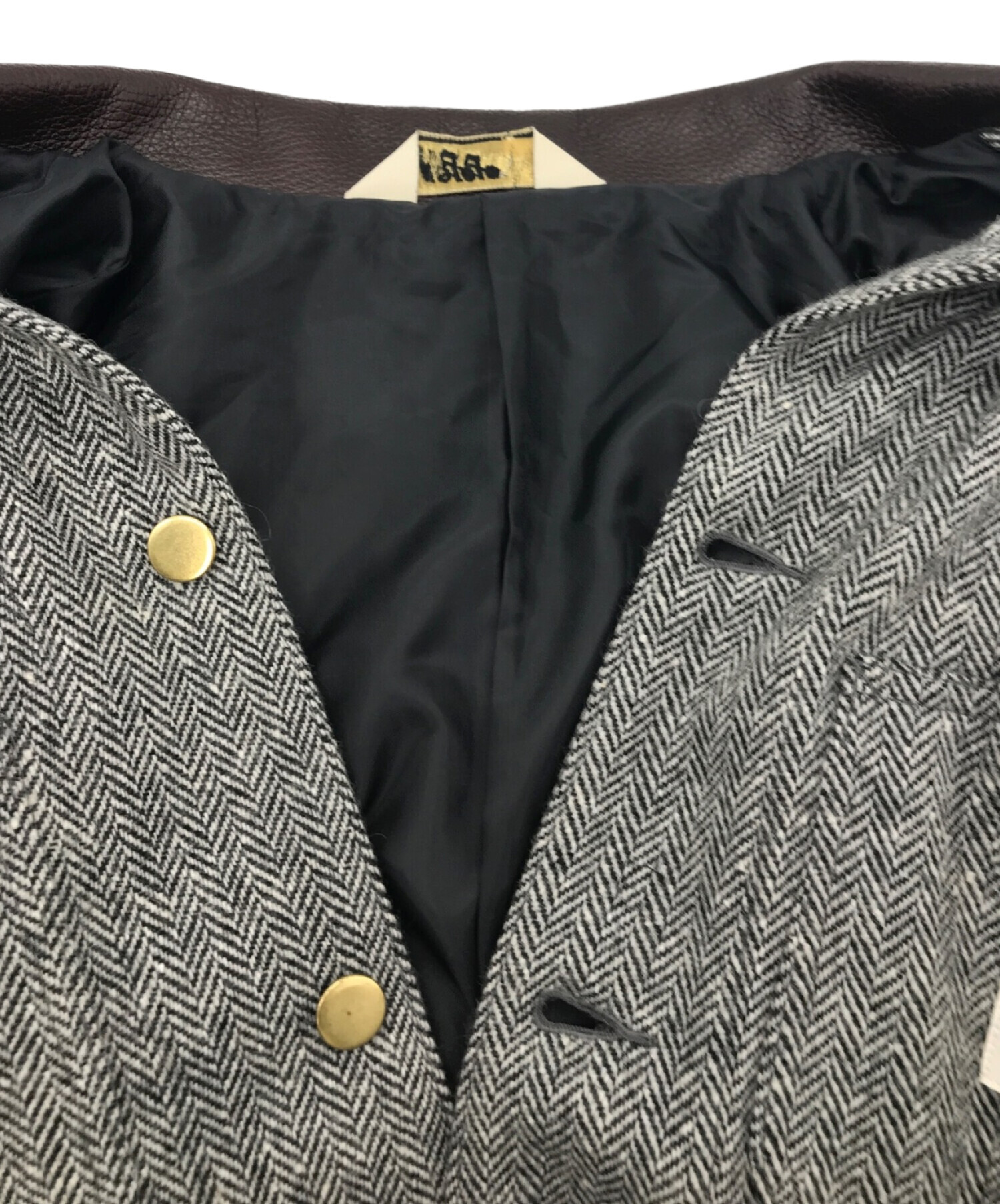 中古・古着通販】MOJOJO (モジョジョ) ヘリンボーンカバーオール 