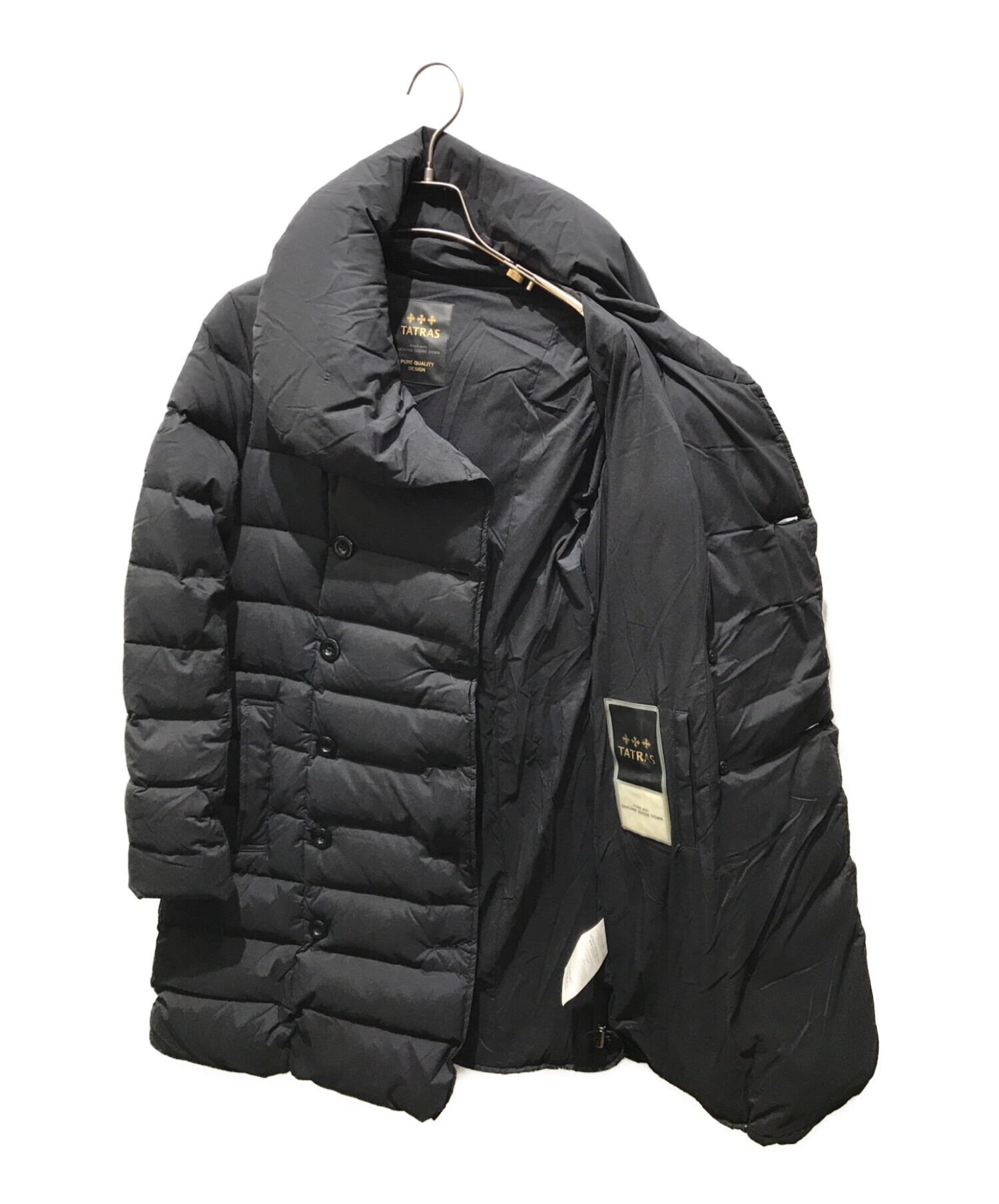 中古・古着通販】TATRAS (タトラス) ダウンコート LTA17A4487 ネイビー 