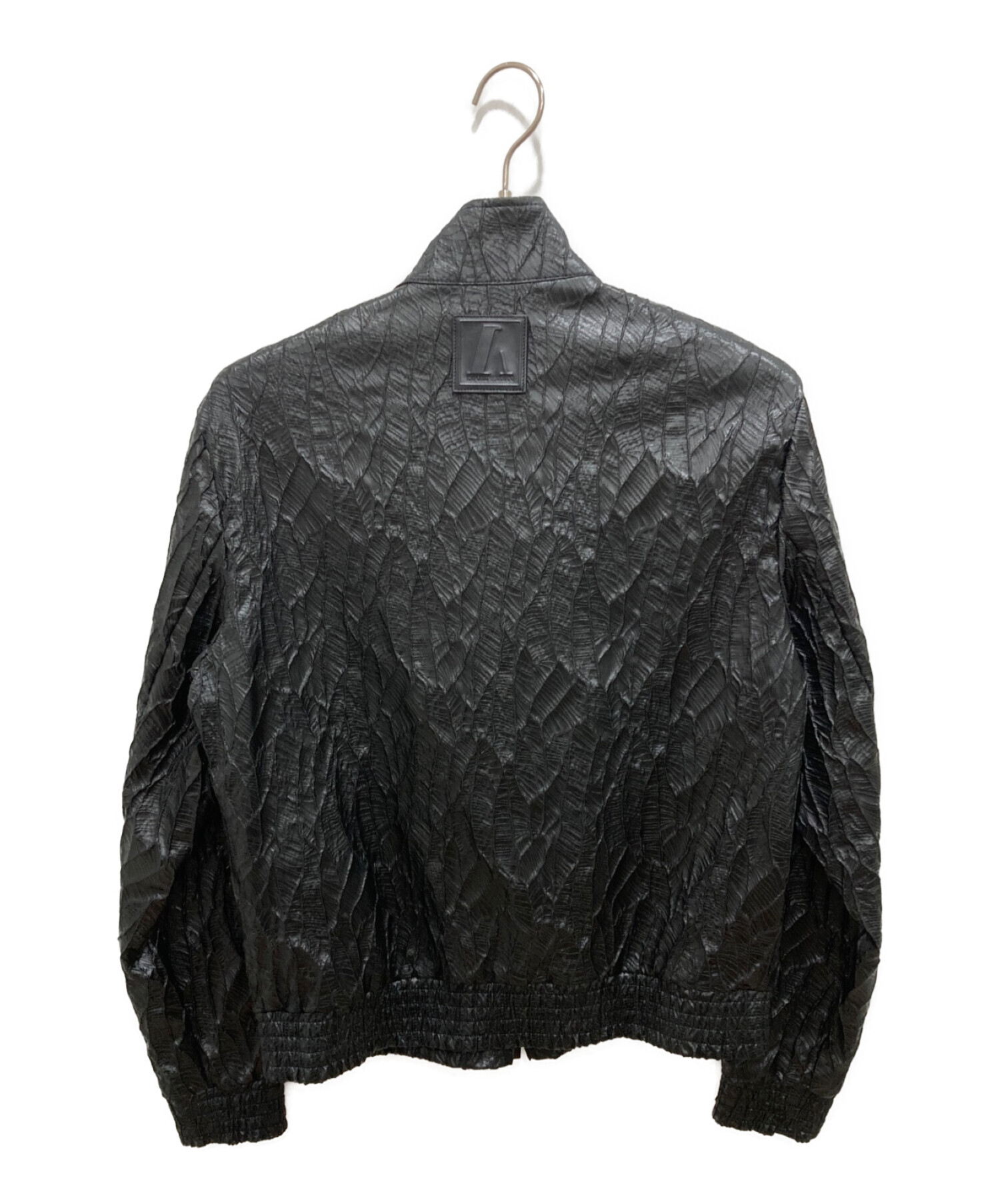 EMPORIO ARMANI (エンポリオアルマーニ) ジップジャケット ブラック サイズ:size 50