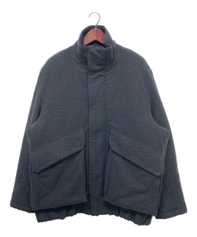 中古・古着通販】uru tokyo (ウル トーキョー) WOOL TWEED - ZIP UP 