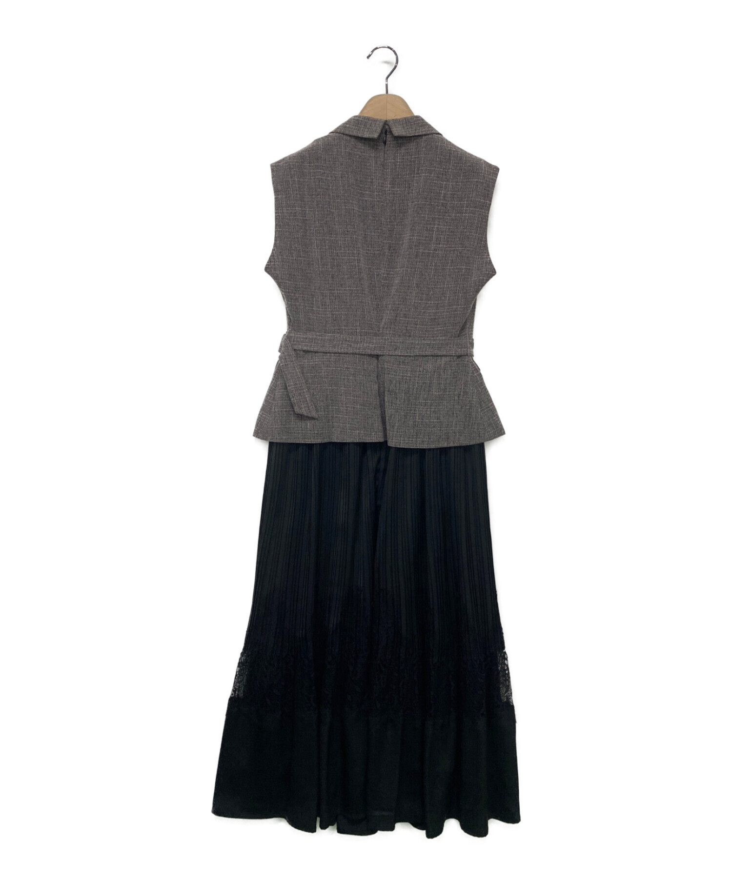 中古・古着通販】Her lip to (ハーリップトゥ) Meurice Pleated Lace 