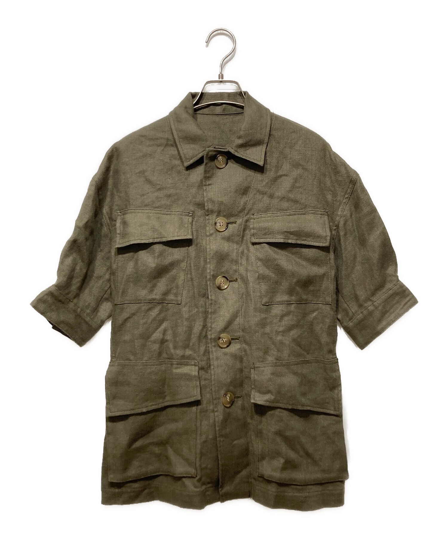 中古・古着通販】Plage (プラージュ) LINEN safari ジャケット 