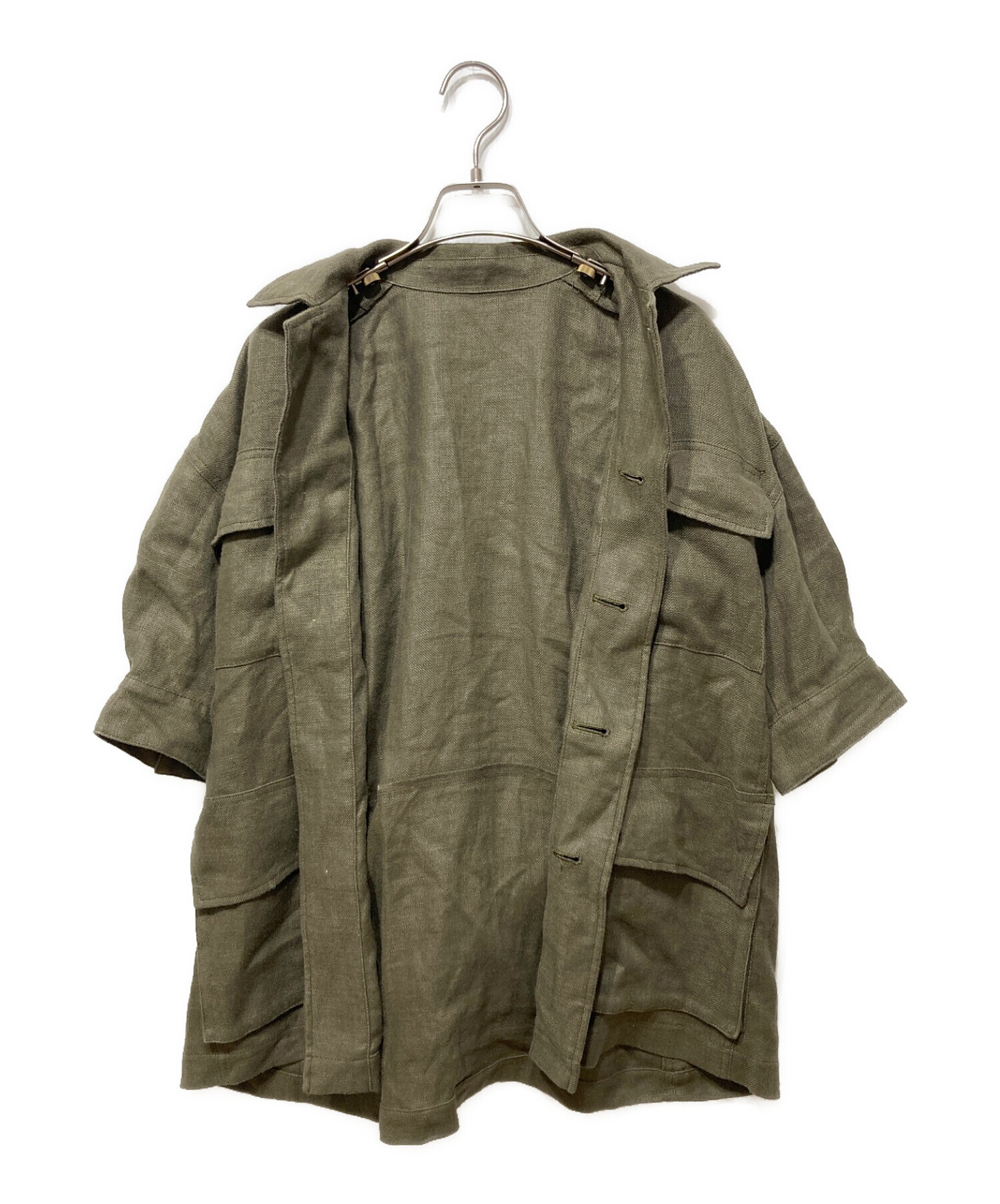 中古・古着通販】Plage (プラージュ) LINEN safari ジャケット 