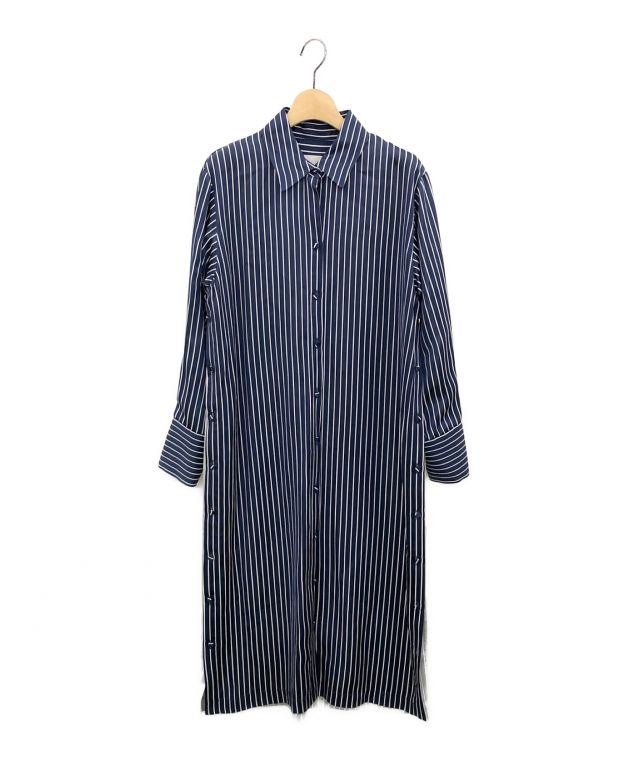 中古・古着通販】MYLAN (マイラン) バイカラーストライプシャツ 