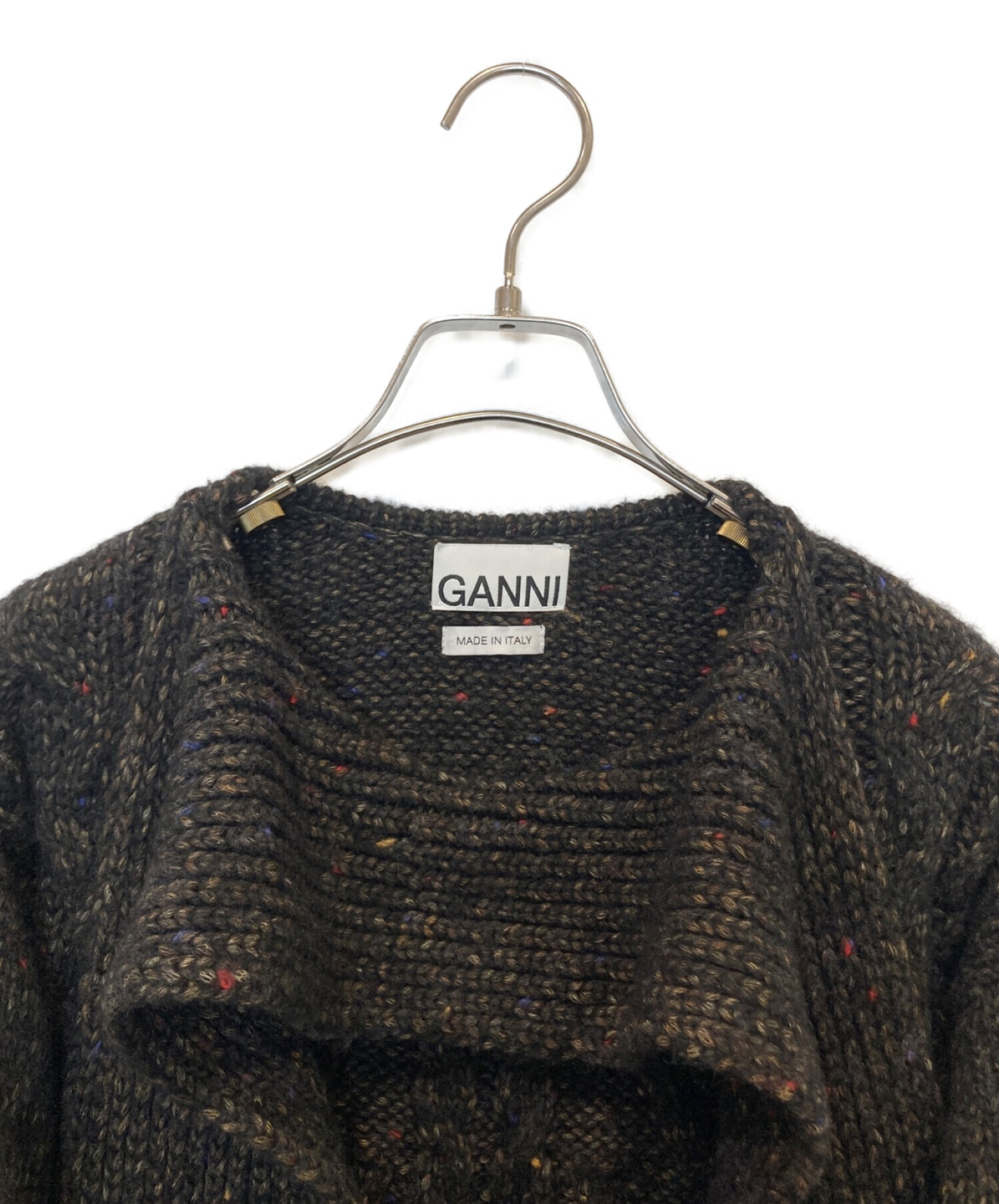 中古・古着通販】GANNI (ガニー) オーバーサイズケーブルニット 