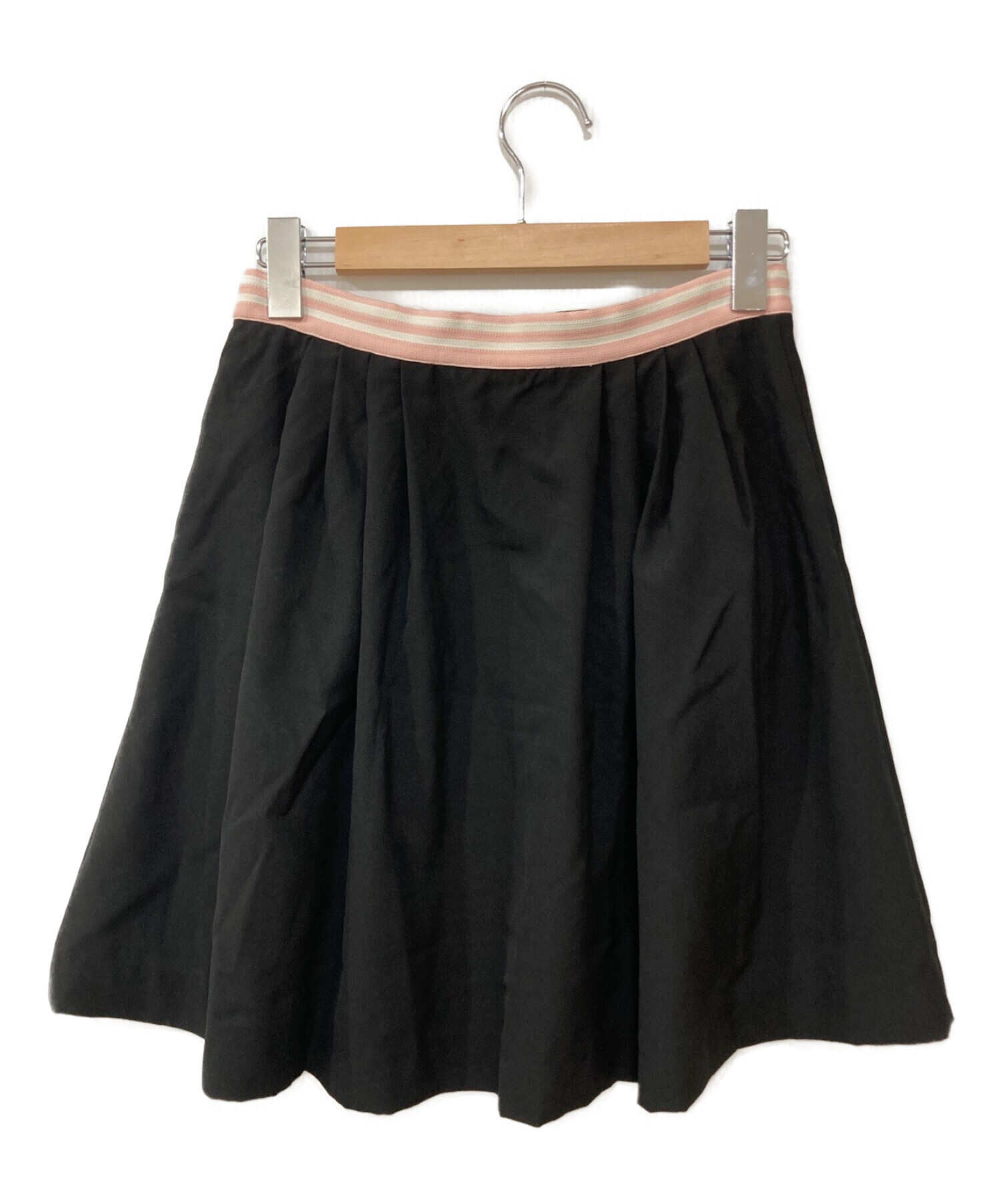 中古・古着通販】MIU MIU (ミュウミュウ) スカート ブラック サイズ:42