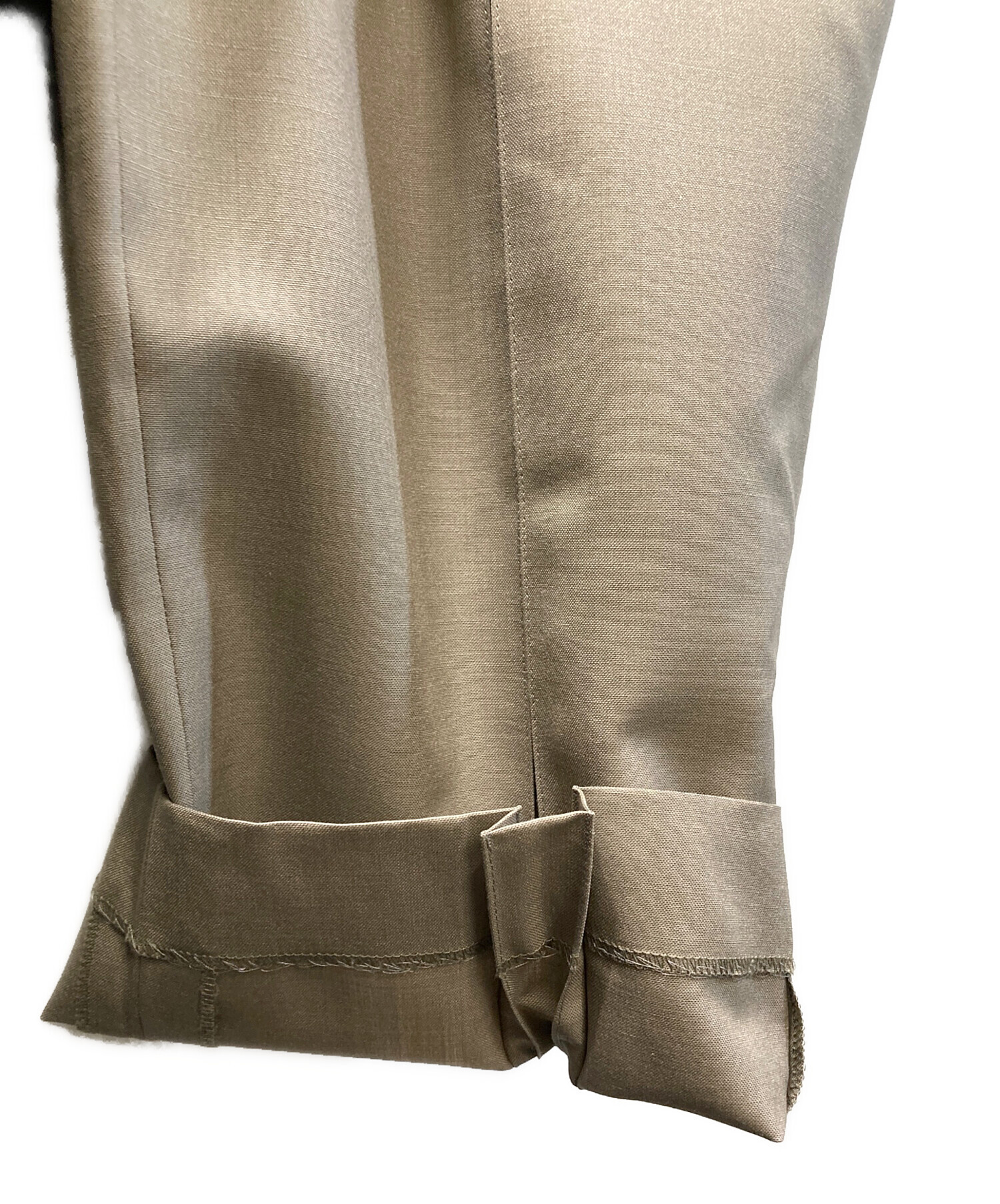中古・古着通販】IRENISA (イレニサ) DOUBLE CENTER PLEATS PANTS 