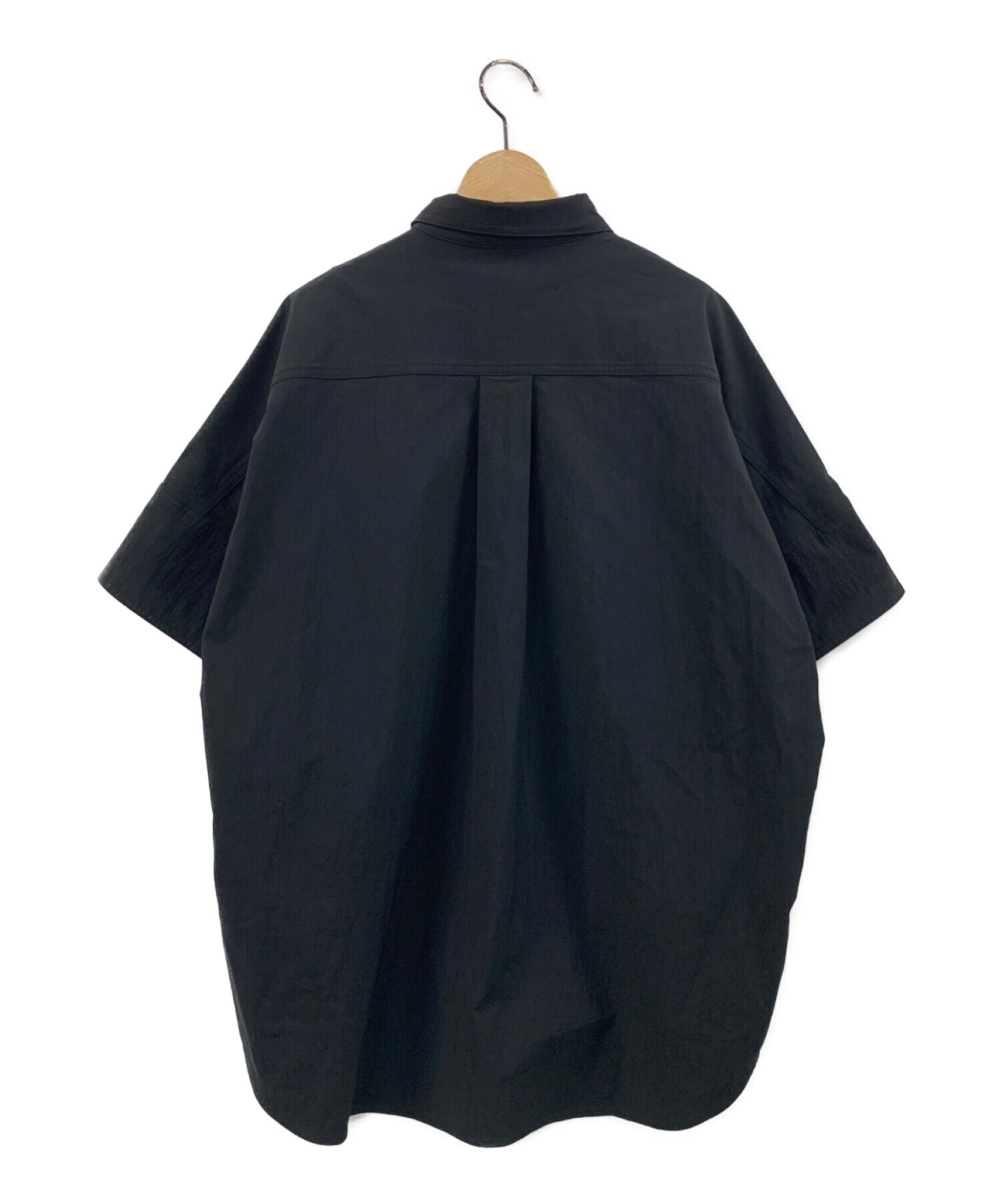 中古・古着通販】YONFA (ヨンファ) big box shirt ブラック サイズ 