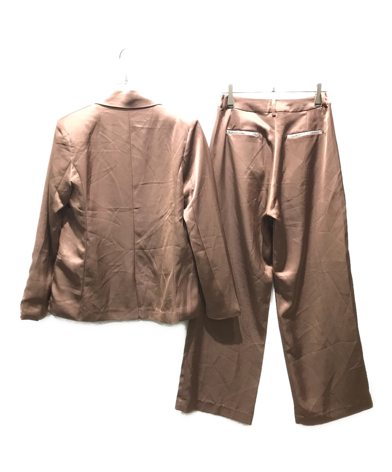 中古・古着通販】AMATERAS (アマテラス) セットアップサテンスーツ  