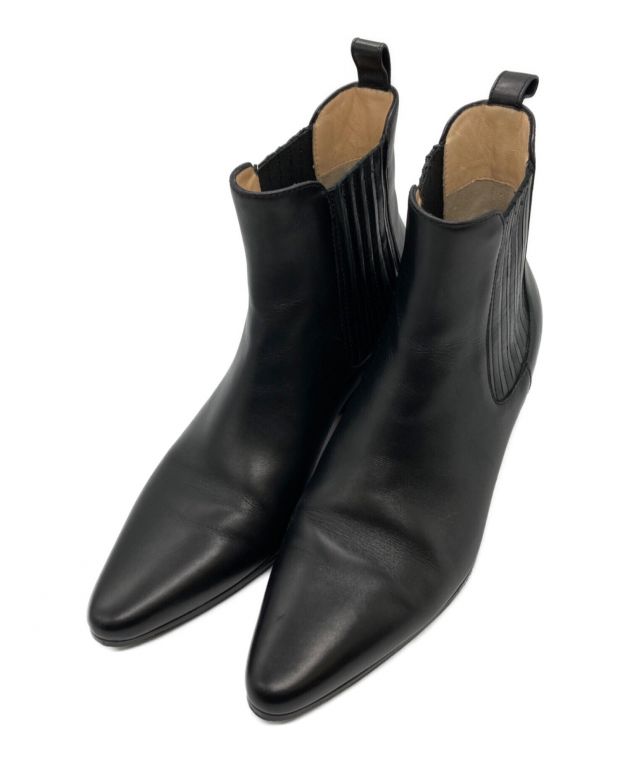 中古・古着通販】PELLICO (ペリーコ) ショートブーツ ブラック サイズ 