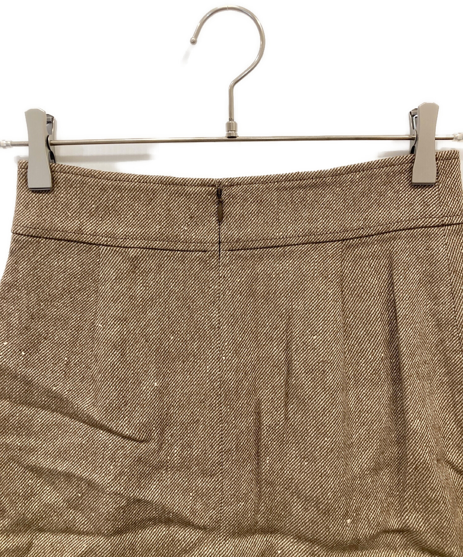 UNITED ARROWS (ユナイテッドアローズ) ツイードスカート ブラウン サイズ:36 未使用品