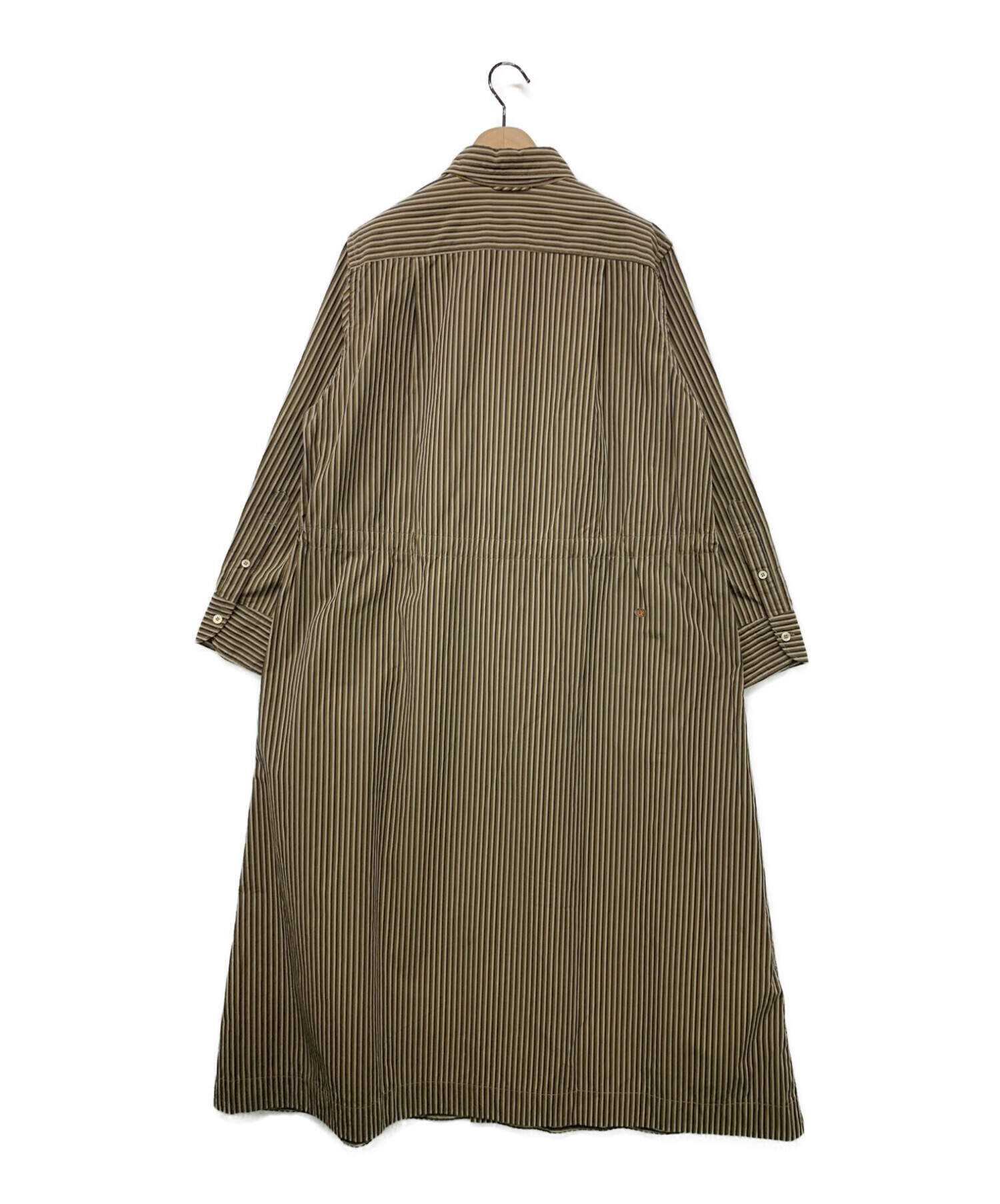 45R (フォーティーファイブアール) 秋色ダンプのシャツドレス サイズ:2