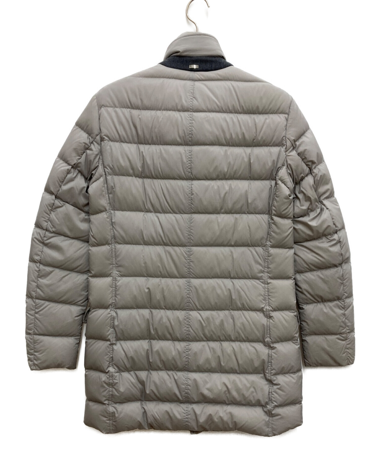 中古・古着通販】HERNO (ヘルノ) ダウンコート グレー サイズ:44 
