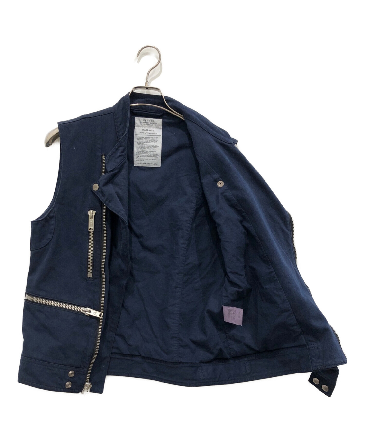 中古 The Letters 心憎い ライダースベスト