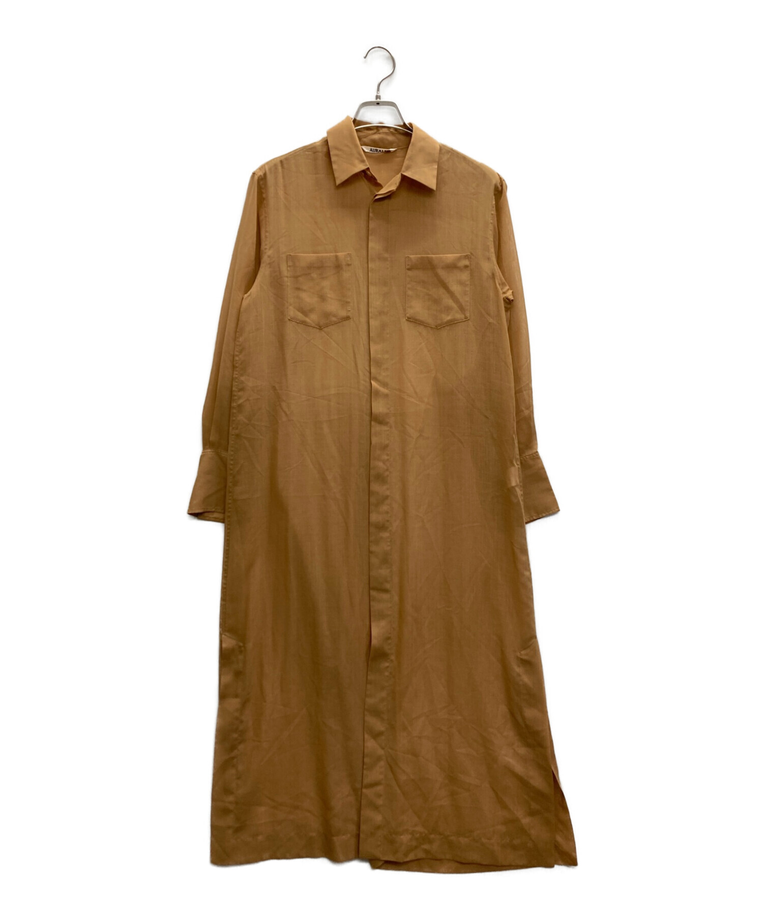 中古・古着通販】AURALEE (オーラリー) WOOL POLYESTER SHEER CLOTH 