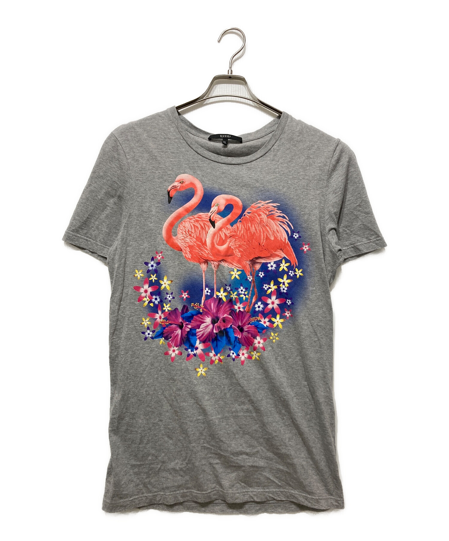 中古・古着通販】GUCCI (グッチ) Tシャツ グレー サイズ:XL｜ブランド 