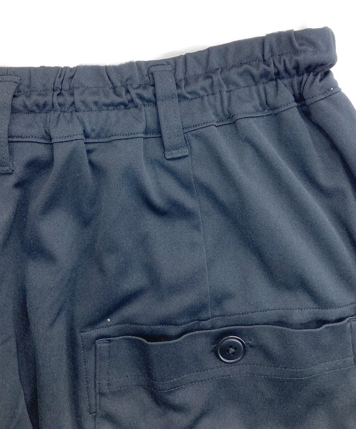 s'yte (サイト) 6 quarter length Pants ブラック サイズ:3(L)