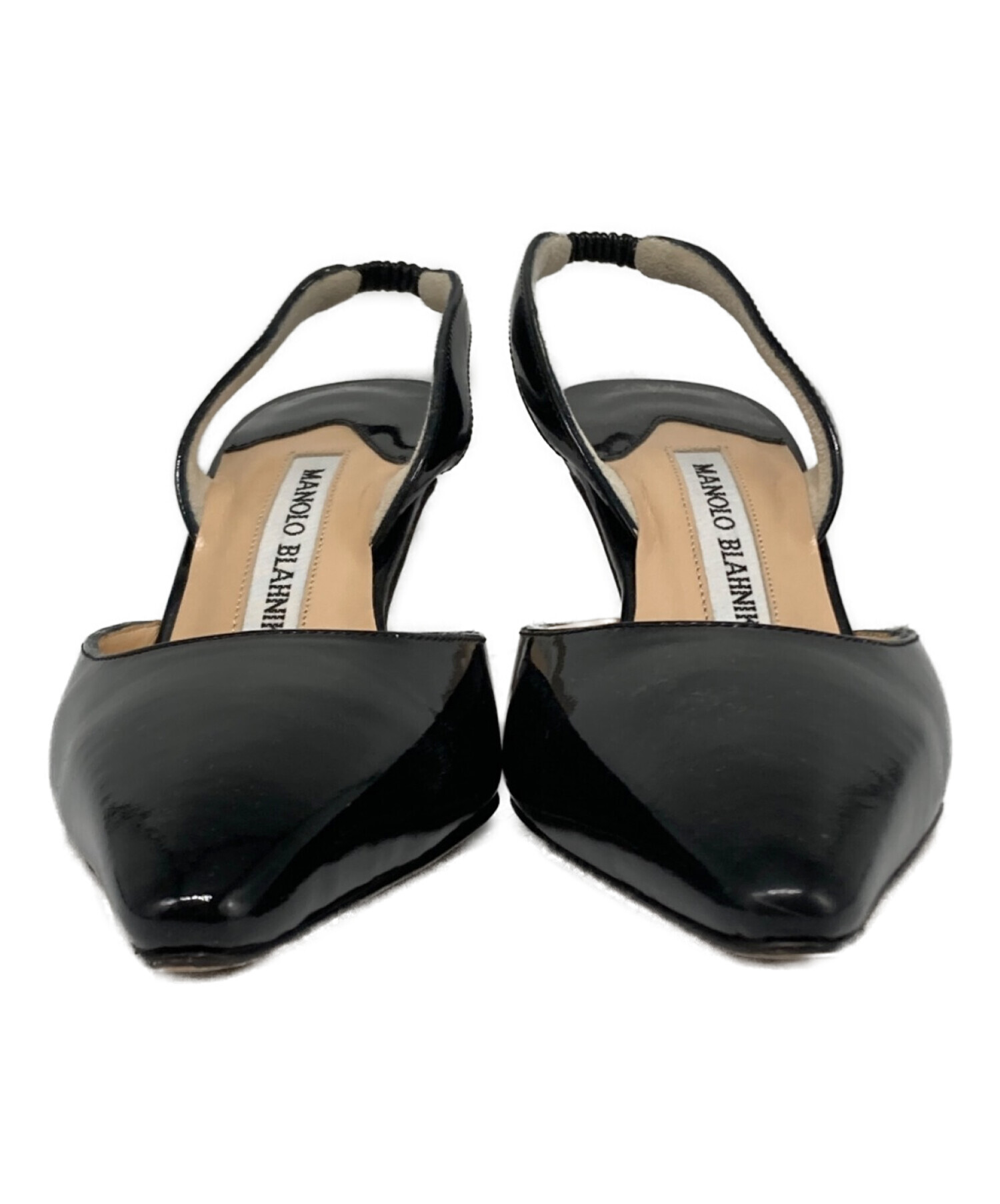 中古・古着通販】Manolo Blahnik (マノロブラニク) バックストラップ 