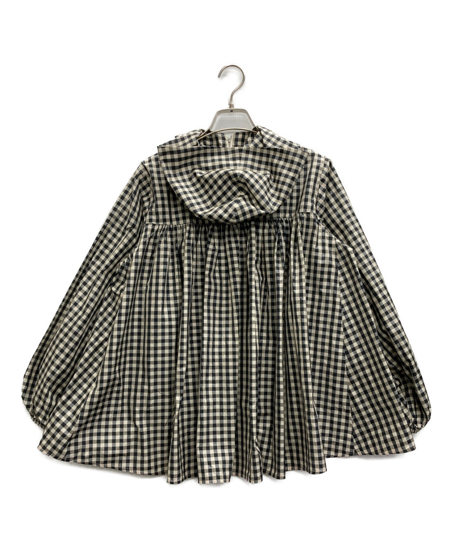 yori ヨリ ギンガムチェックパーカー フリーサイズ 美品 yori 新品タグ付き ギンガムチェックパーカー｜Yahoo!フリマ（旧PayPay