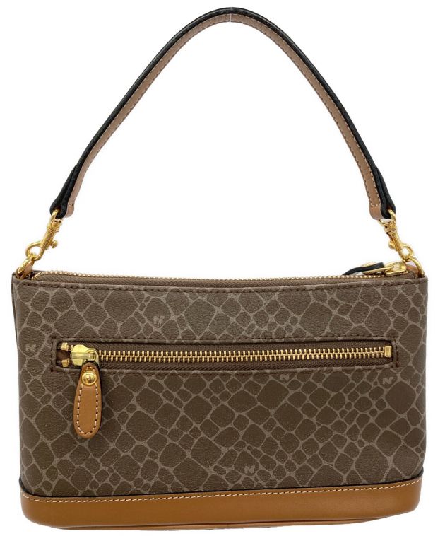 中古・古着通販】NINA RICCI (ニナリッチ) ハンドバッグ ブラウン 