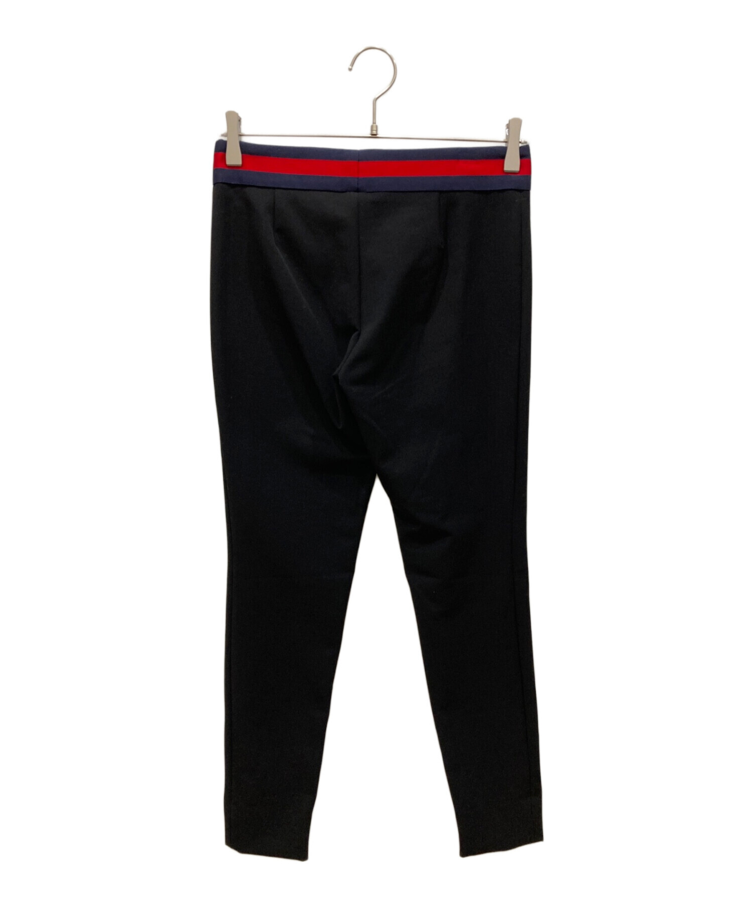 中古・古着通販】GUCCI (グッチ) リボントラウザーパンツ ブラック 