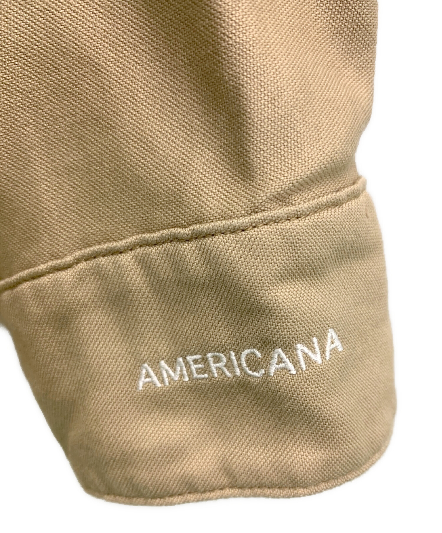 Americana (アメリカーナ) ビッグシャツワンピース サイズ:-