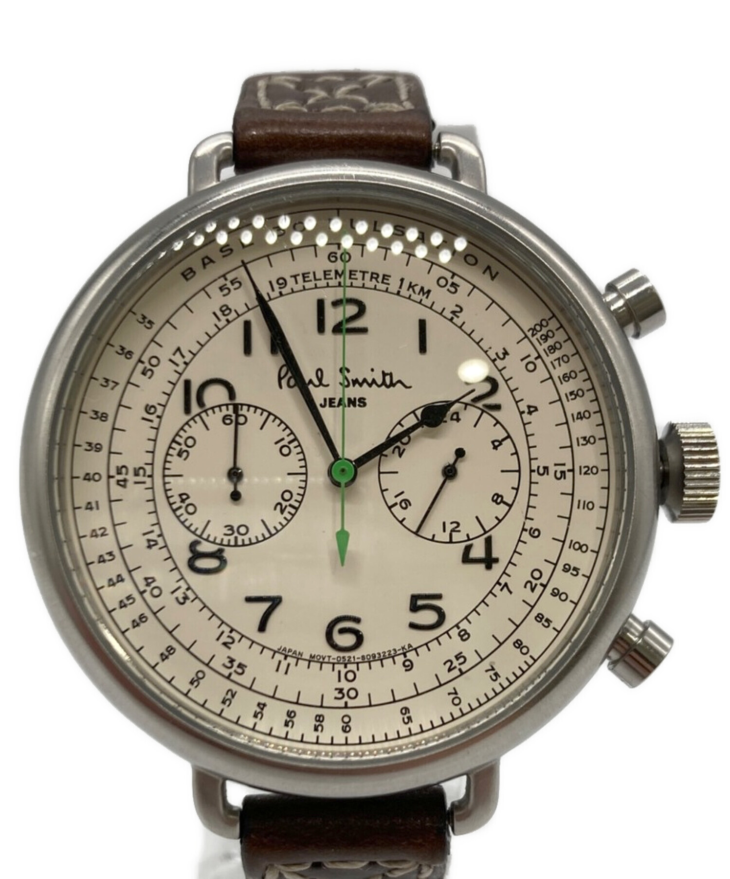 Paul Smith ポールスミス 腕時計 メンズ クロノグラフ 革ベルト 本革