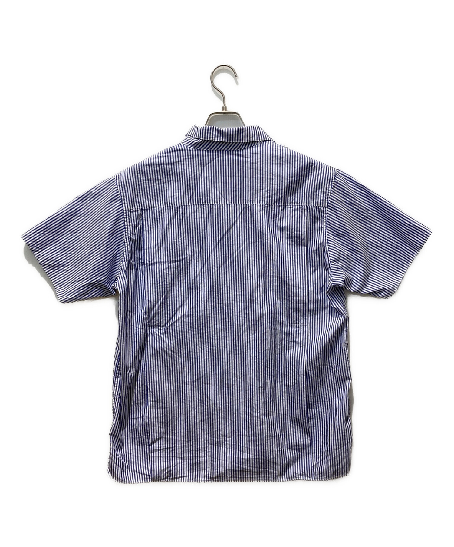 超高品質で人気の 未使用 ダブルガーゼハンドプリントシャツ PHINGERIN