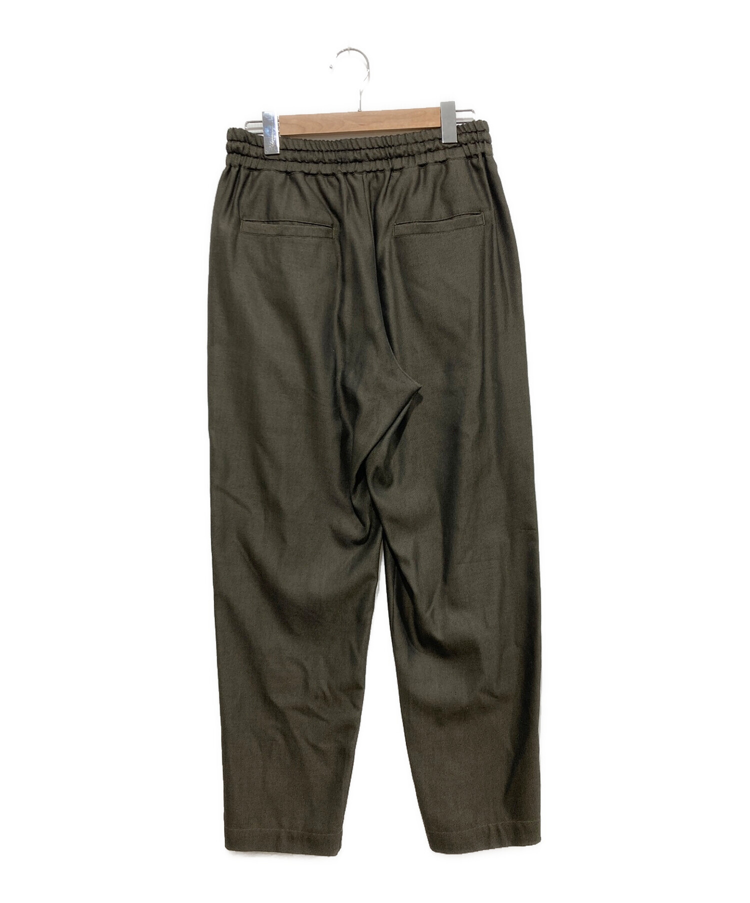 中古・古着通販】moncao (モンサオ) ウールシルクイージーパンツ 