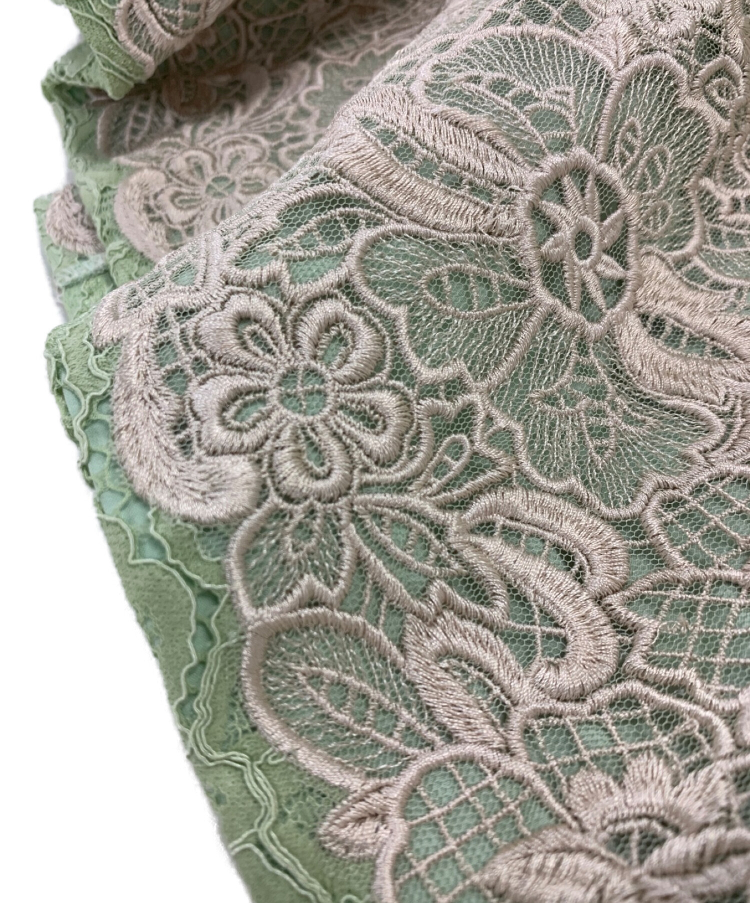 グレースコンチネンタル フラワードレス グリーン 38サイズ