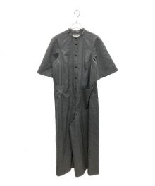 中古・古着通販】ENFOLD (エンフォルド) オールインワン グレー サイズ 