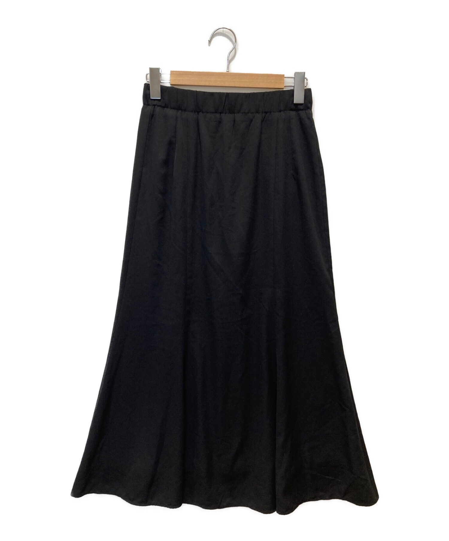 emmi atelier (エミアトリエ) リラックスナロースカート ブラック サイズ:1 未使用品
