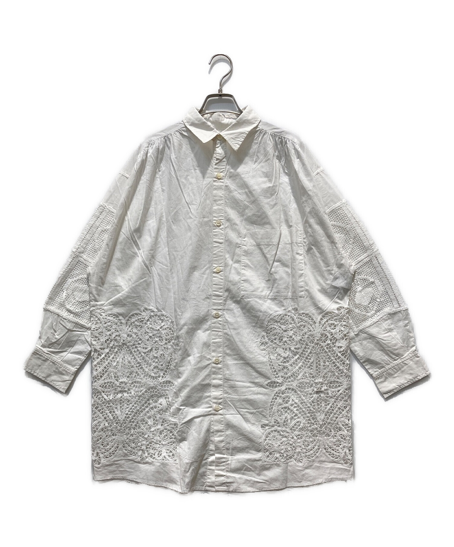 【美品】Craft lace シャツ◆