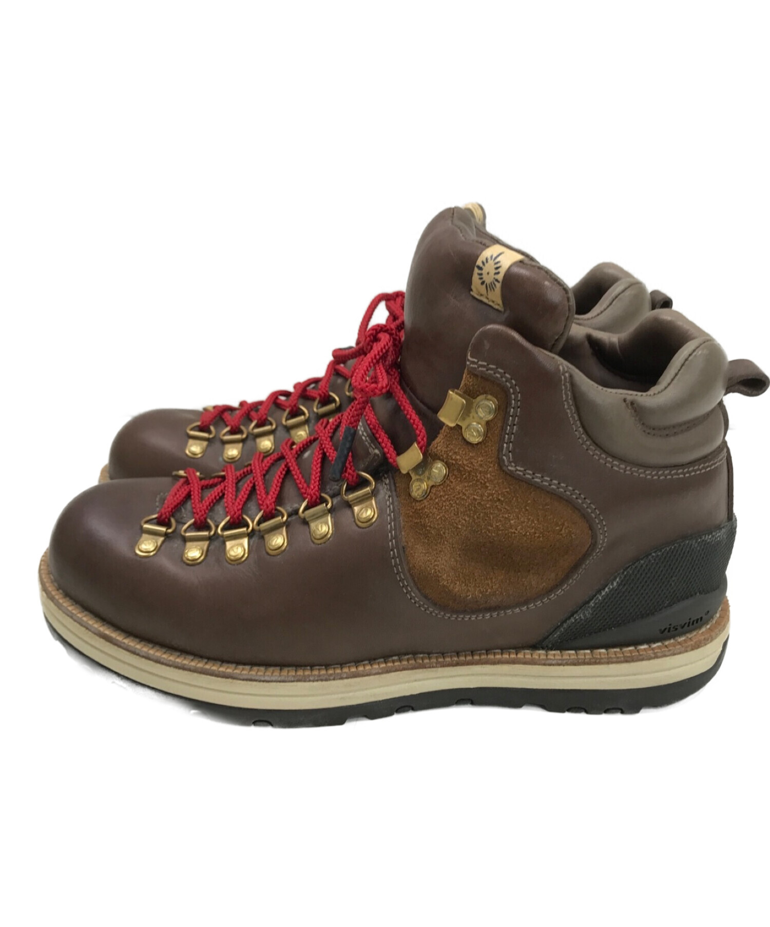 中古・古着通販】VISVIM (ビズビム) マウンテンブーツ ブラウン サイズ 