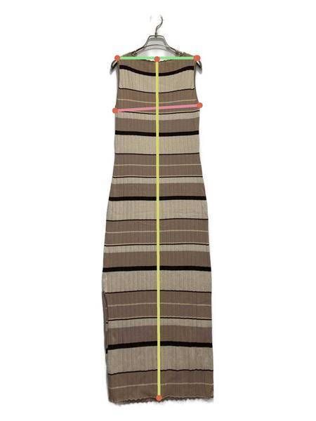 中古・古着通販】HER LIP TO (ハーリップトゥ) Cotton Striped Ribbed 