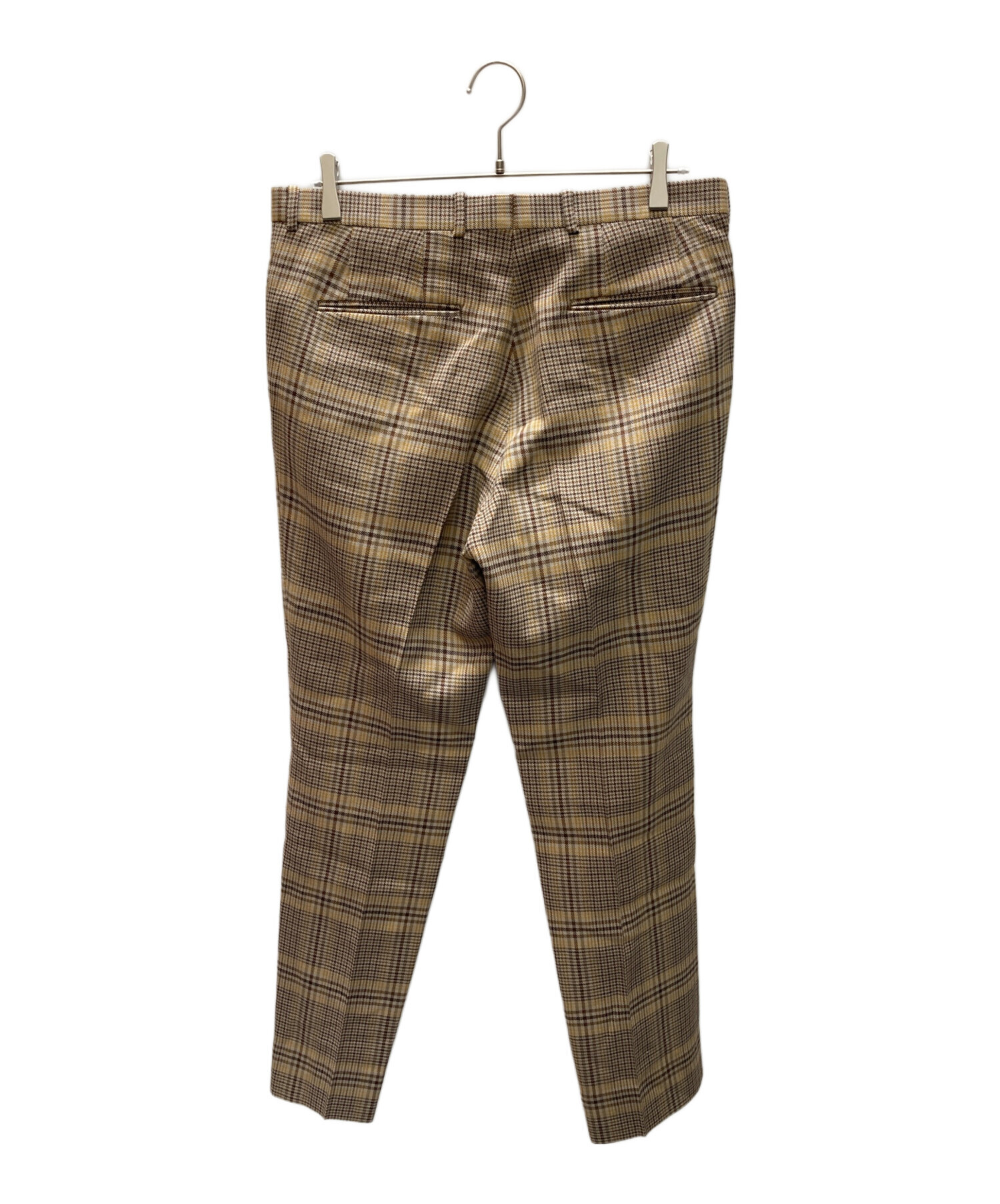 中古・古着通販】AURALEE (オーラリー) WOOL SERGE CHECK NARROW  