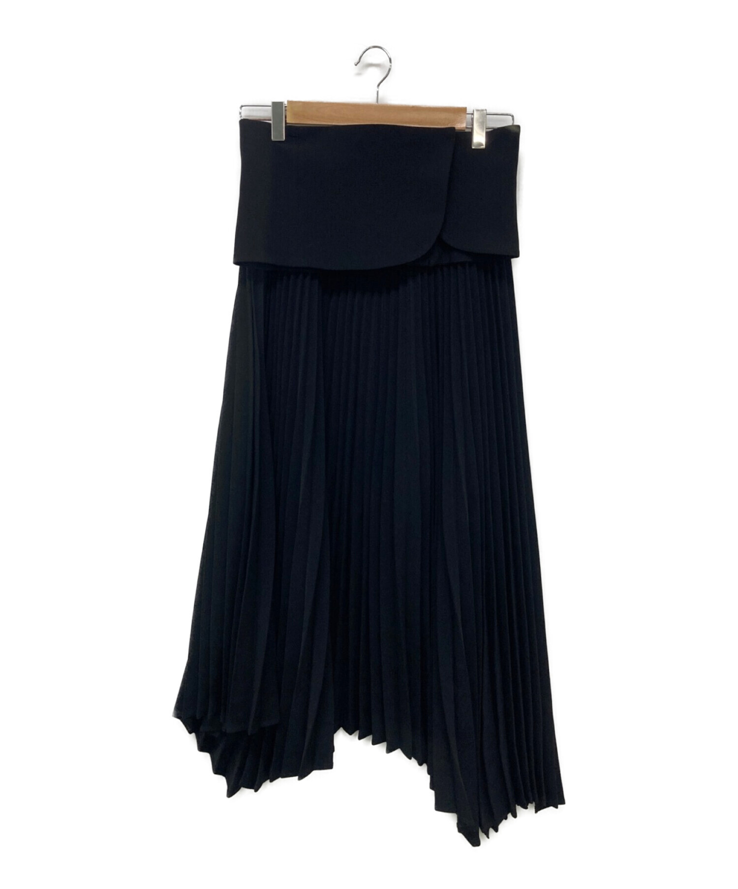 中古・古着通販】SR SHEER (シアー) SHIN SKIRT ブラック サイズ:1 
