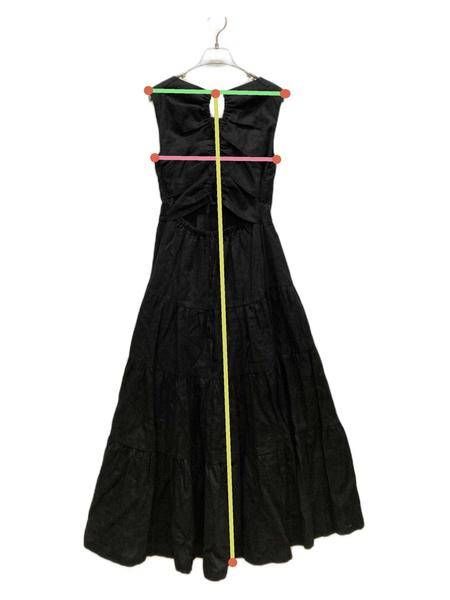 中古・古着通販】Estella.K (エステラケー) リネンレースアップドレス 