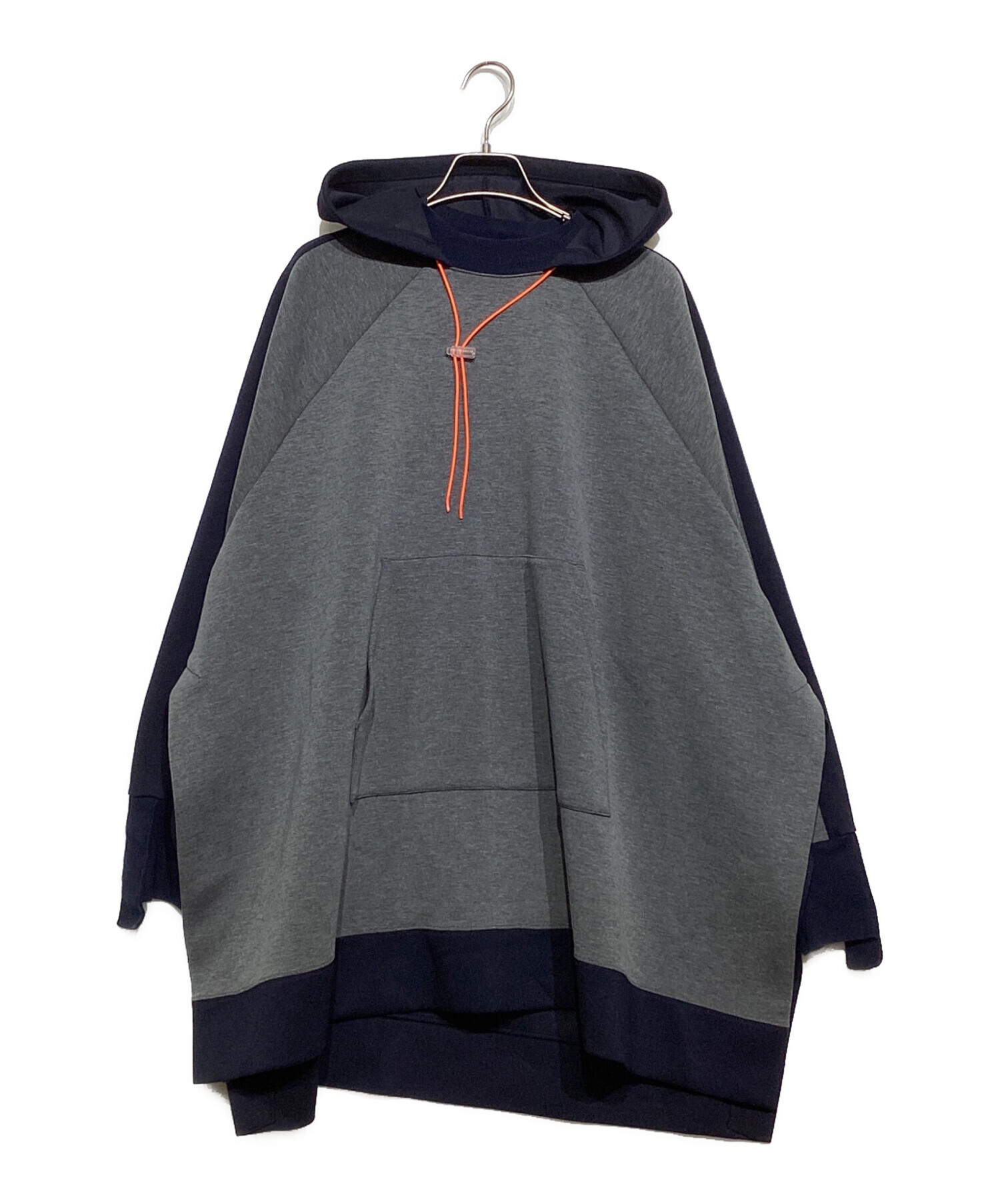 ナゴンスタンス ダンボールフレアフードプルオーバー nagonstans