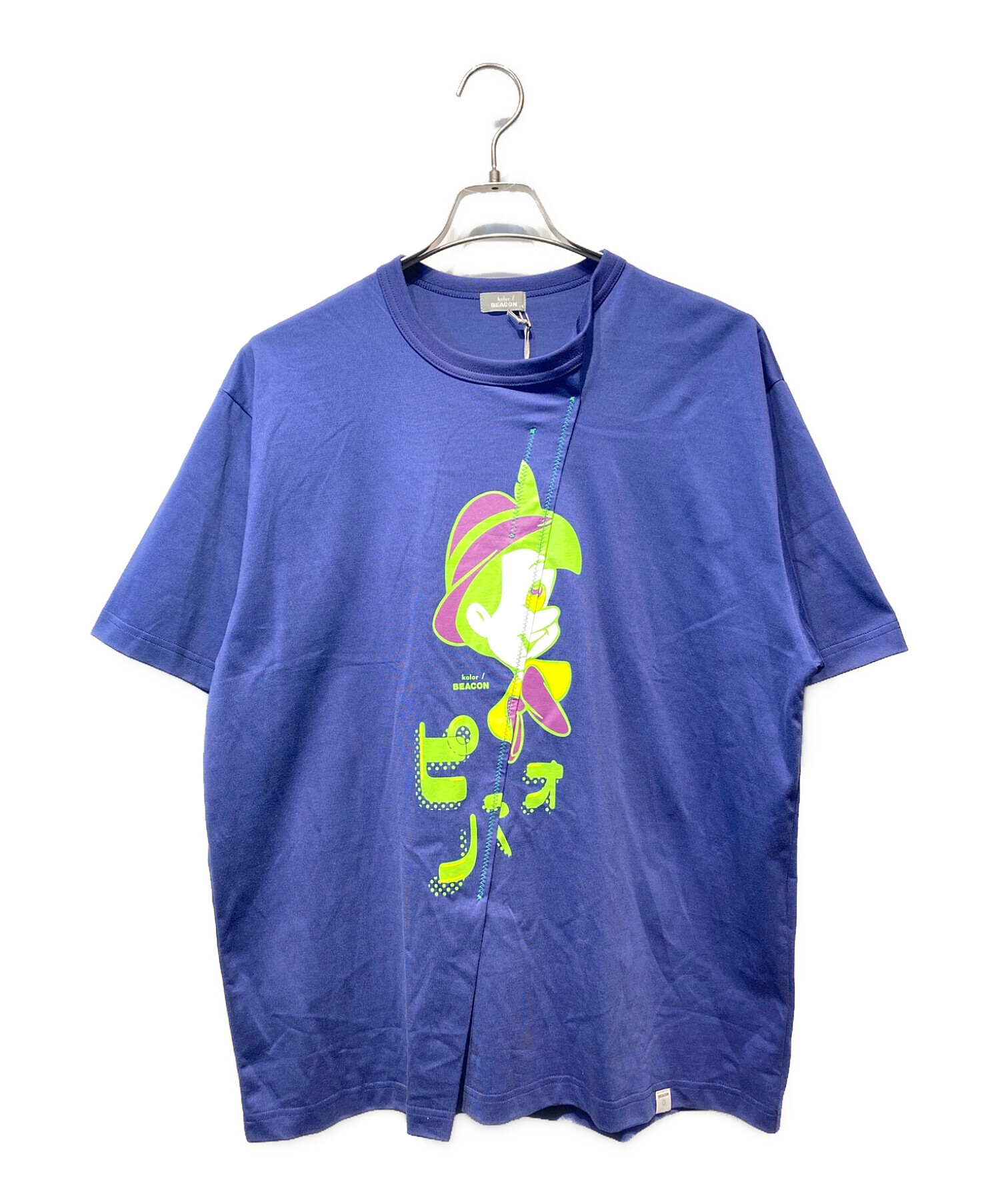 中古・古着通販】kolor/BEACON (カラービーコン) 23SS デザインTシャツ