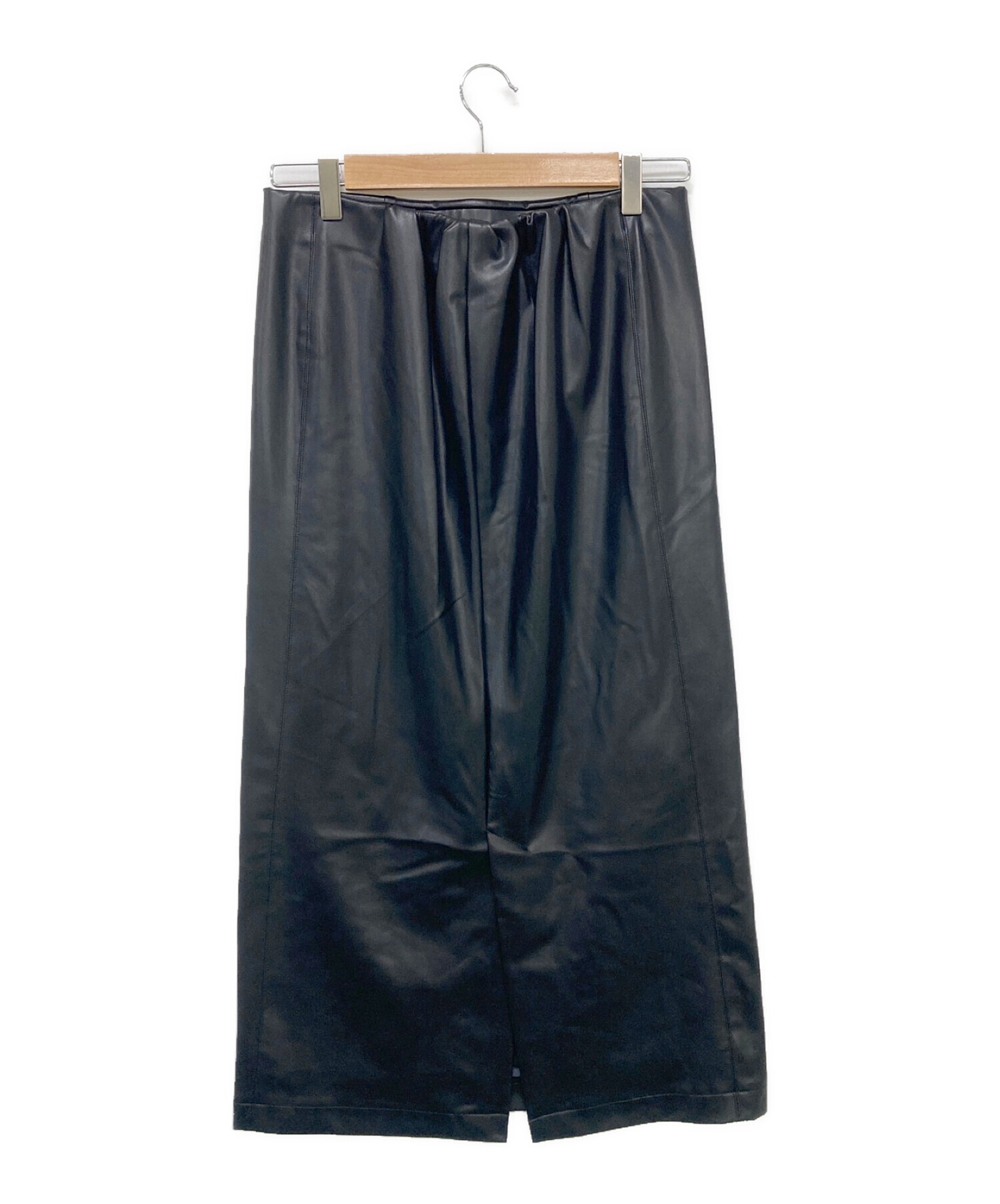DEUXIEME CLASSE (ドゥーズィエム クラス) P-leather タイトスカート ブラック サイズ:-