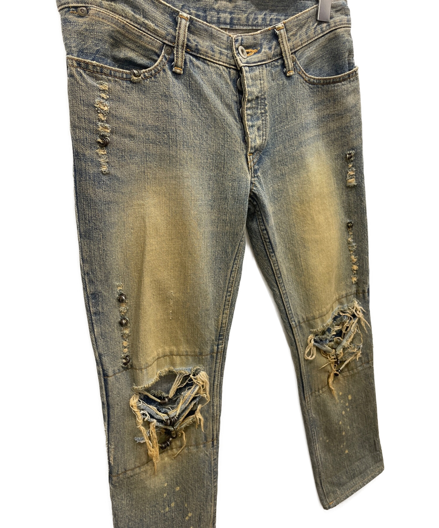 hyde着 ifsixwasnine マッドマックス MUDMAX デニムパンツ lgb