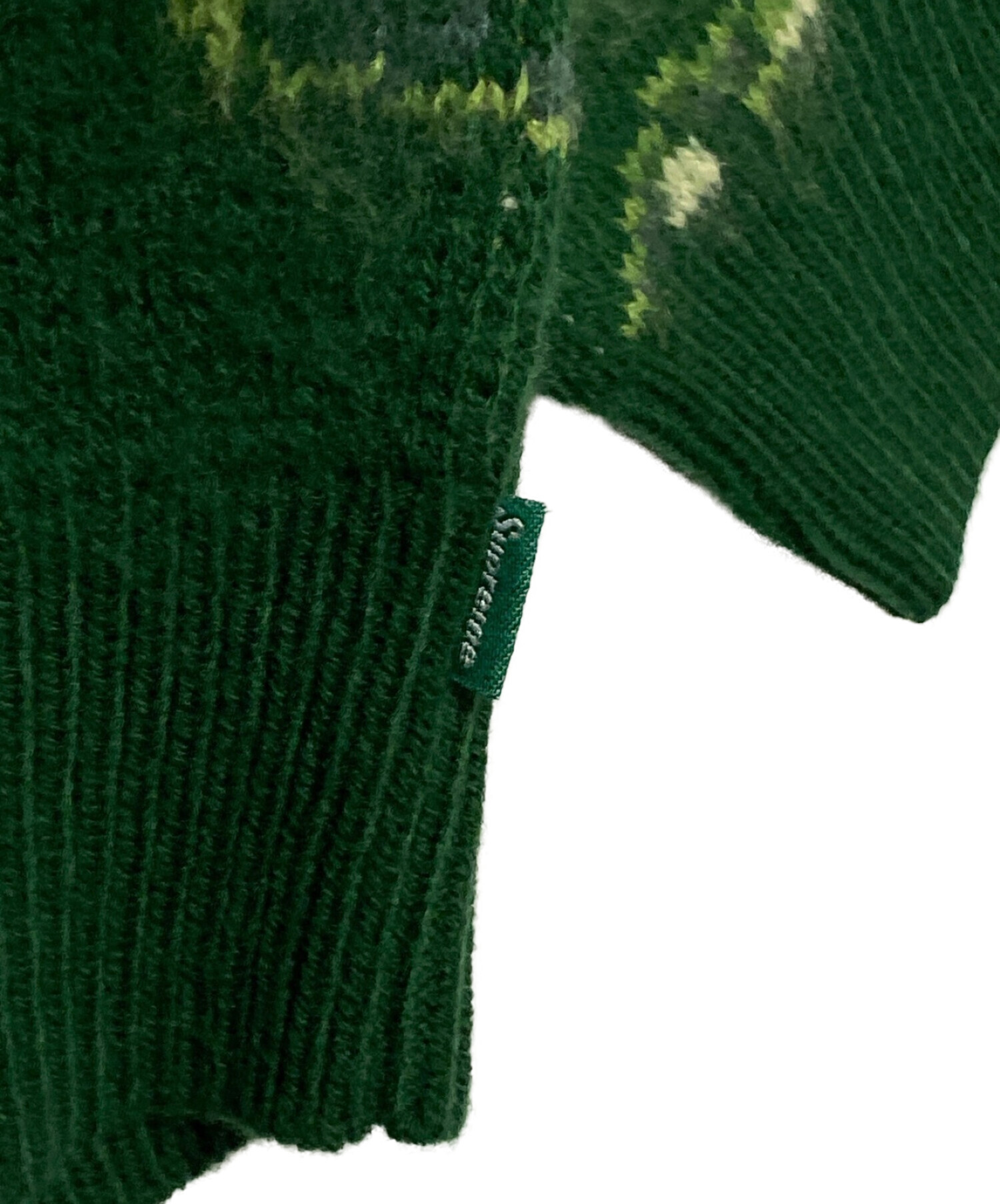 SUPREME (シュプリーム) Dice Sweater グリーン サイズ:XL 未使用品
